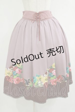 画像: axes femme POETIQUE / ディズニー バンビ/スカート M ピンク H-25-09-30-1023-AX-SK-NS-ZH