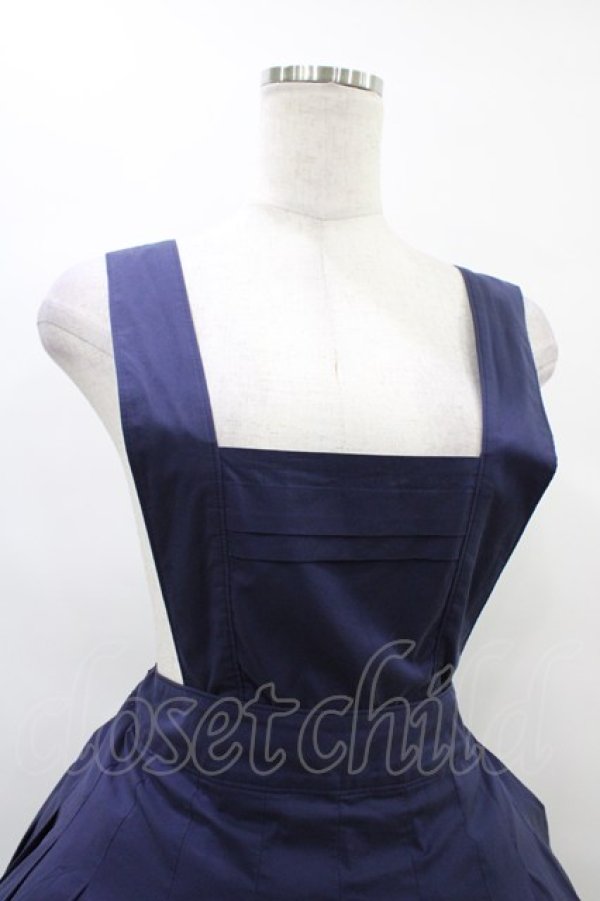 画像4: Jane Marple / Vintage marine tablier skirt M ネイビー H-25-10-01-031-JM-SK-KB-ZH (4)