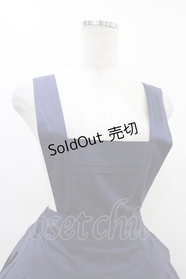 画像4: Jane Marple / Vintage marine tablier skirt M ネイビー H-25-10-01-031-JM-SK-KB-ZH (4)