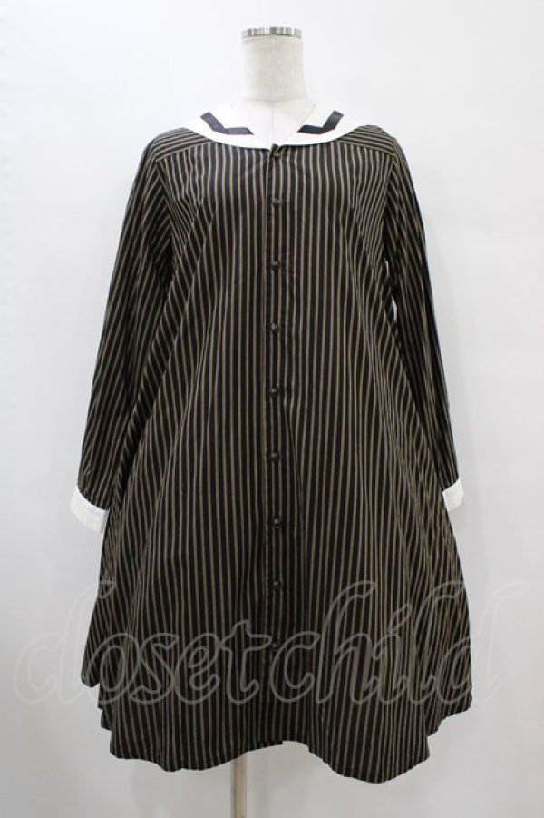 画像1: ネバアランド / スコモローフ・ワンピース  黒 H-25-10-01-036-LO-OP-KB-ZH (1)