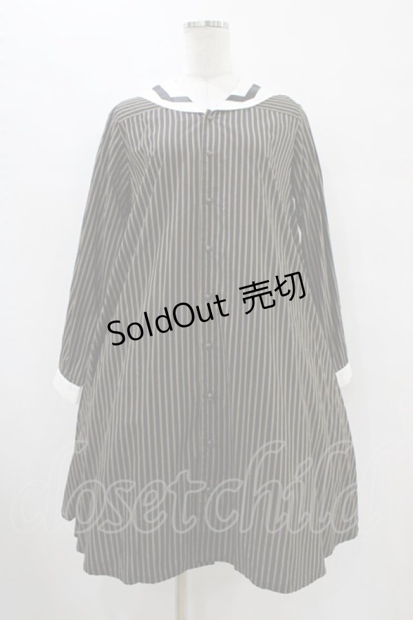 画像1: ネバアランド / スコモローフ・ワンピース  黒 H-25-10-01-036-LO-OP-KB-ZH (1)