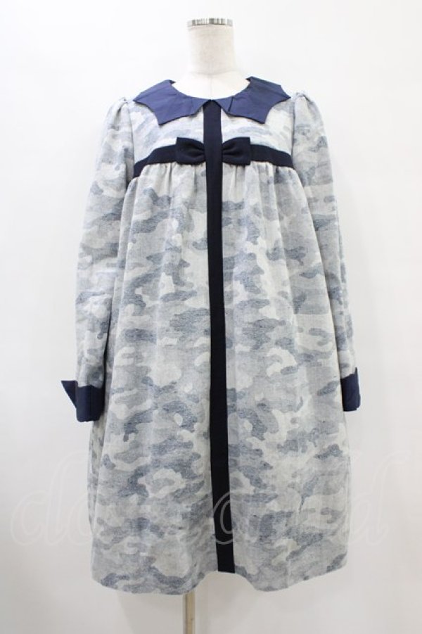 画像1: ネバアランド / くらやみ少女ワンピース  水迷彩 H-25-10-01-038-LO-OP-KB-ZH (1)
