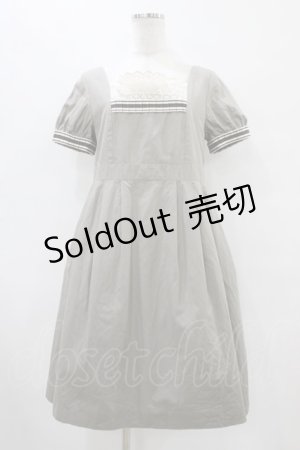 画像: Jane Marple / レースヨークワンピース  ライトカーキ H-25-10-01-039-JM-OP-KB-ZH
