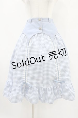 画像: MILK / New Princessスカート  サックス H-25-10-01-042-ML-SK-KB-ZH