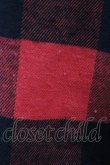画像3: KRY CLOTHING / チェックプリントスリーブシャツ  赤 H-25-10-01-057-EL-BL-KB-ZH (3)