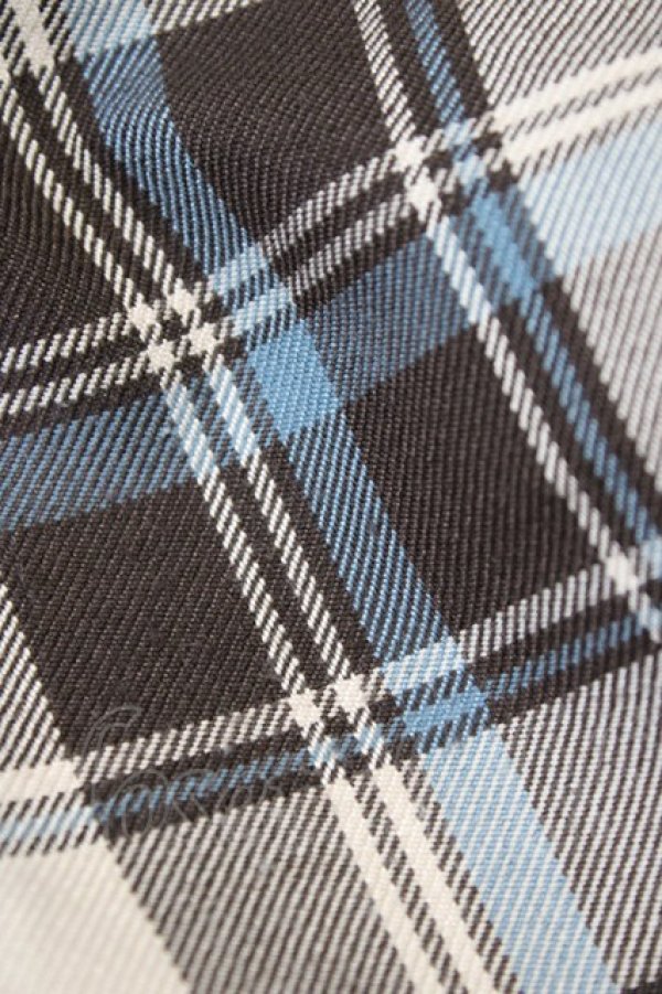 画像3: TRAVAS TOKYO / Furry bear docking check shirts  ベージュ×グレー H-25-10-01-059-PU-BL-KB-ZH (3)