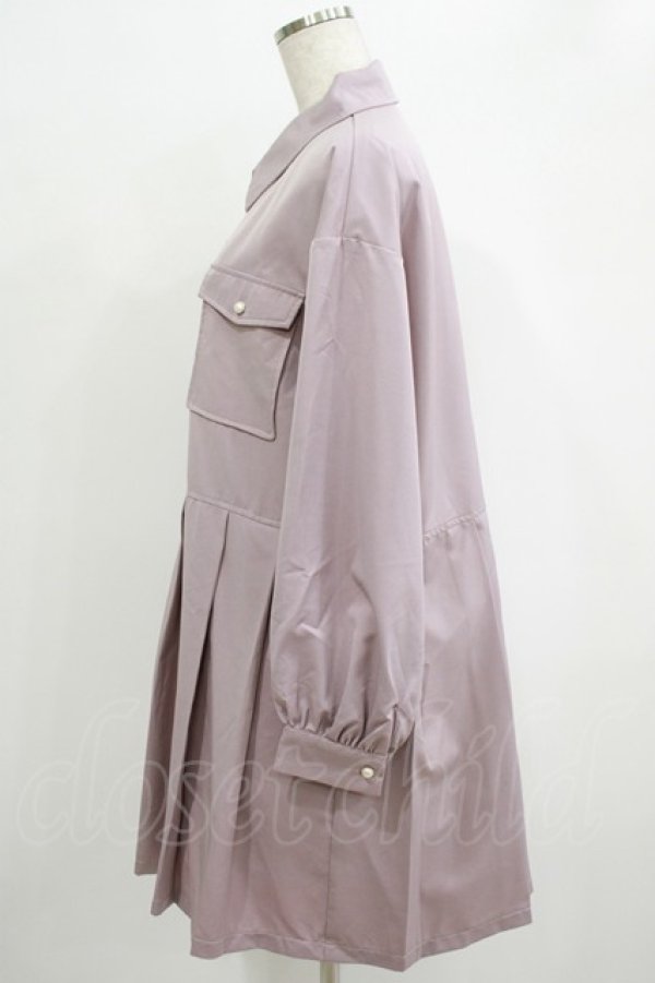 画像2: Ank Rouge / BIGシャツ M ピンク H-25-10-01-1024-CA-BL-NS-ZH (2)