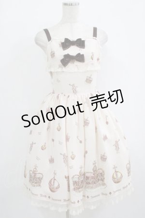 画像: Innocent World / King of Lolitaジャストウエストジャンパースカート M ピンク H-25-10-01-1032-IW-OP-NS-ZH