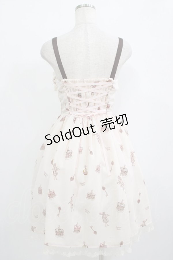 画像3: Innocent World / King of Lolitaジャストウエストジャンパースカート M ピンク H-25-10-01-1032-IW-OP-NS-ZH (3)