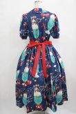 画像3: Royal Princess Alice / にゃいすクリームソーダワンピース＆カチューシャセット Free ネイビー H-25-10-01-1035-LO-OP-NS-ZH (3)