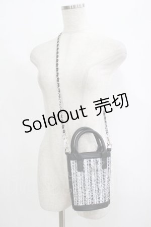 画像: evelyn / ツイードショルダーバッグ  ブラック H-25-10-01-1068-LO-BG-NS-ZH