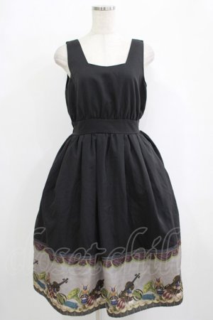 画像: axes femme POETIQUE / トイマーチノースリワンピース M ブラック H-25-10-01-1012-AX-OP-NS-ZH