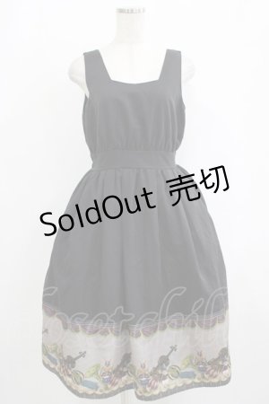 画像: axes femme POETIQUE / トイマーチノースリワンピース M ブラック H-25-10-01-1012-AX-OP-NS-ZH