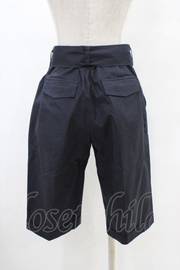 画像2: Jane Marple / リボンベルト付パンツ  ネイビー H-25-10-01-010-JM-PA-KB-ZH (2)