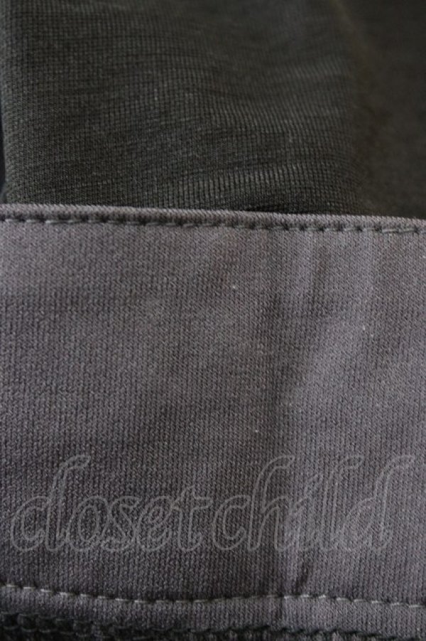 画像6: Ozz oneste / 薔薇刺繍レイヤードワンピース  黒×紫 H-25-10-01-019-OO-OP-KB-ZH (6)