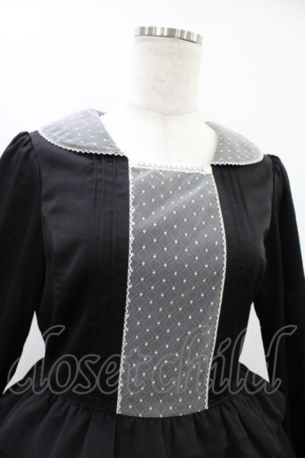 画像4: Melody BasKet / Lilibet dress M ブラック H-25-10-01-020-LO-OP-KB-ZH (4)