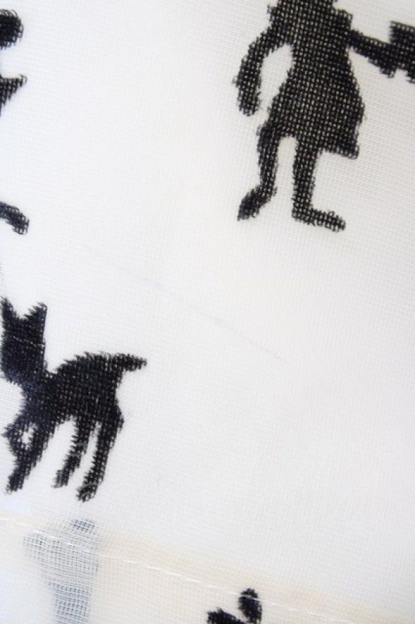 画像6: Jane Marple / Queen Aliceリボントリムドレス M カスタード×ブラック H-25-10-01-025-JM-OP-KB-ZH (6)