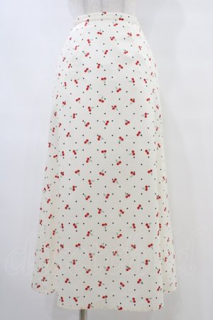 画像: Candy Stripper / TINY CHERRY SKIRT  オフホワイト H-25-10-02-038-PU-SK-KB-ZH