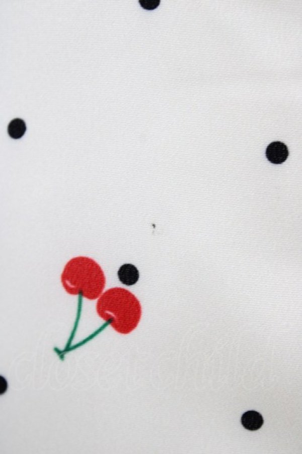 画像3: Candy Stripper / TINY CHERRY SKIRT  オフホワイト H-25-10-02-038-PU-SK-KB-ZH (3)