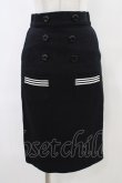 画像1: MILK / Sailorタイトスカート  ブラック H-25-10-02-039-ML-SK-KB-ZH (1)