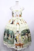 画像1: Royal Princess Alice / 森のシンフォニー・tonoコラボ ジャンパースカート Free レモンクリーム H-25-10-02-1001-LO-OP-NS-ZH (1)