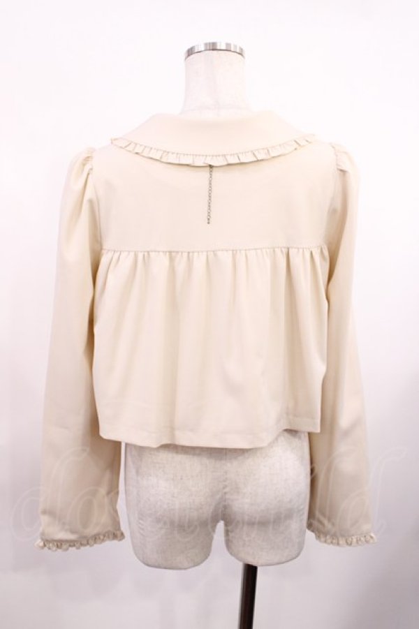 画像3: Hoshibako Works / ジャスミン リボンタイジャケット Free ベージュ H-25-10-02-1007-LO-JA-NS-ZH (3)