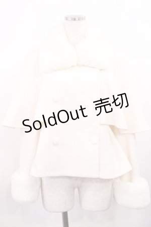 画像: Hoshibako Works / ベル・ラ・ドンナ ファー襟ショートジャケット(コート) M オフ H-25-10-02-1008-LO-CO-NS-ZH