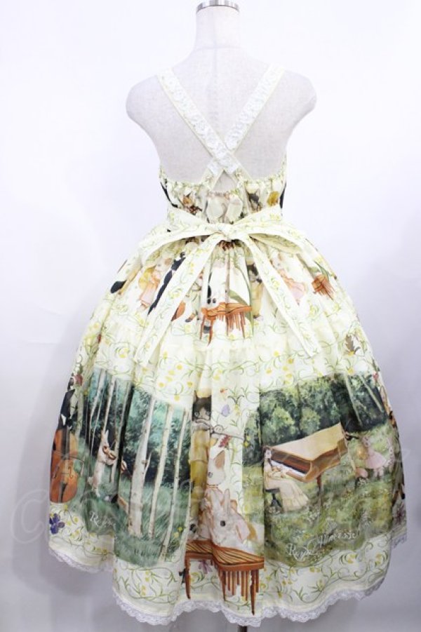 画像3: Royal Princess Alice / 森のシンフォニー・tonoコラボ ジャンパースカート Free レモンクリーム H-25-10-02-1001-LO-OP-NS-ZH (3)