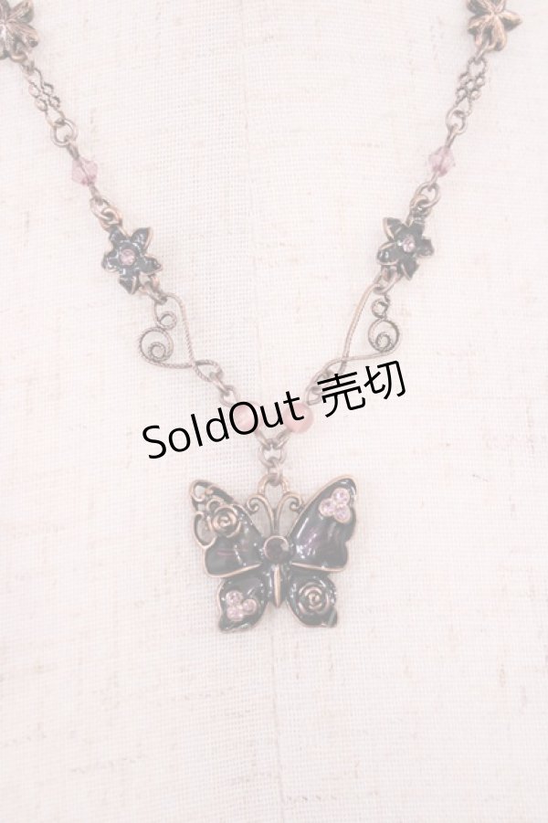 画像1: axes femme / 蝶ネックレス  Aゴールド H-25-10-02-1013-AX-AC-NS-ZH (1)