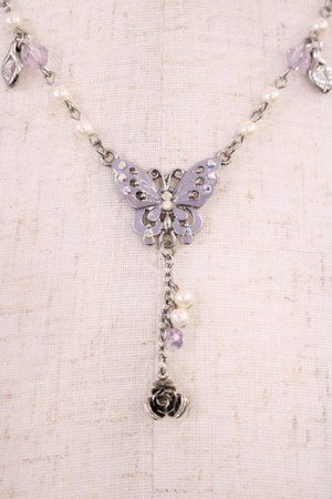 画像: axes femme / 蝶ネックレス  シルバー H-25-10-02-1014-AX-AC-NS-ZH
