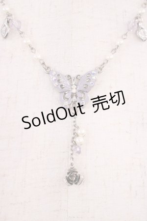 画像: axes femme / 蝶ネックレス  シルバー H-25-10-02-1014-AX-AC-NS-ZH