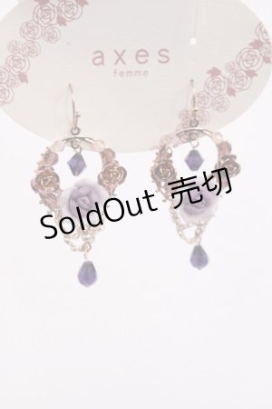 画像: axes femme / プリンセスローズピアス  アワピンク H-25-10-02-1032-AX-AC-NS-ZH