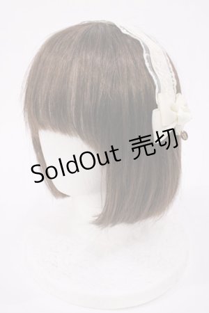 画像: m petit by misako / AM*NIヘッドドレスA  生成り H-25-10-02-1037-LO-AC-NS-ZH