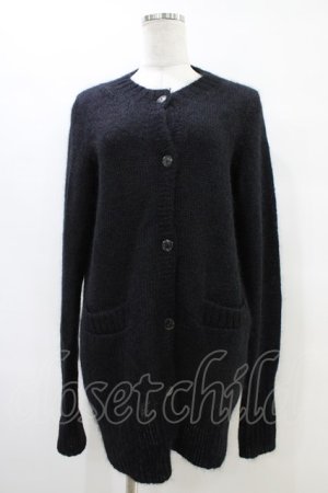 画像: Katie / FLUFFY long cardigan  黒 H-25-10-02-014-LO-TO-KB-ZH