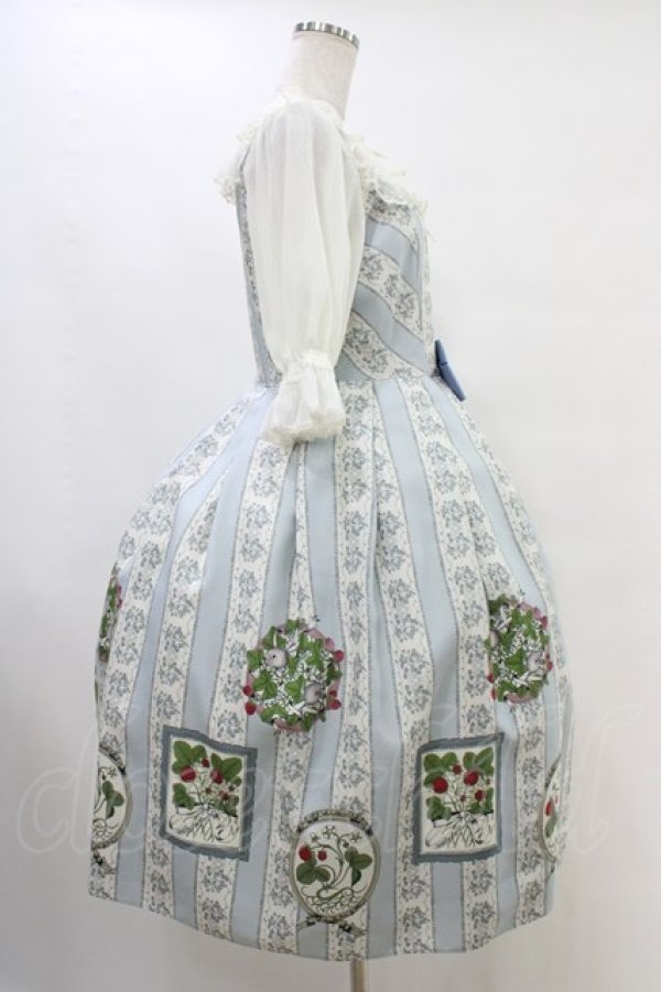 画像3: Melody BasKet / Berry galleryチュール切替ワンピース  サックス H-25-10-02-016-LO-OP-KB-ZT340 (3)