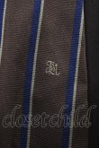 画像4: Jane Marple / Regimental stripe ribbon tie skirt  ブラウン H-25-10-02-018-JM-SK-KB-ZH (4)