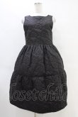 画像1: Candy Stripper / FLOWERING QUILTING DRESS  ブラック H-25-10-02-019-PU-OP-KB-ZH (1)