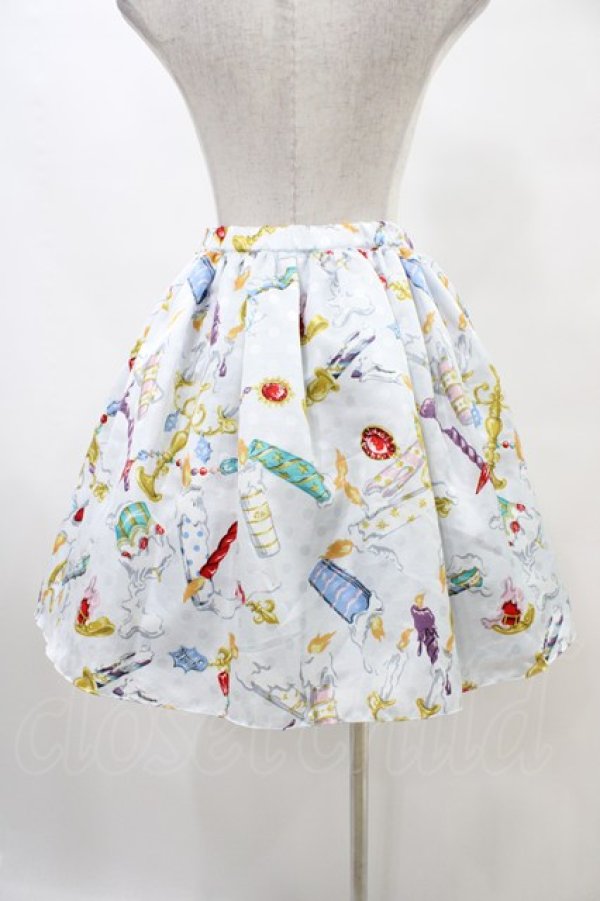 画像2: MILK / キャンドルスカート  サックス H-25-10-02-031-ML-SK-KB-ZH (2)