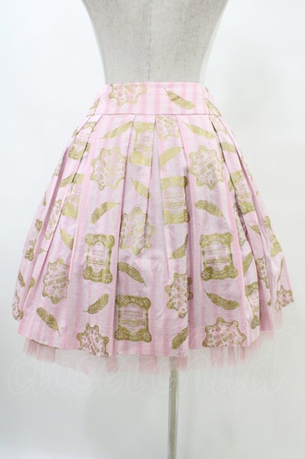 画像2: Jane Marple / CARTE Radieuseのミニスカート  ピンク H-25-10-02-033-JM-SK-KB-ZH (2)