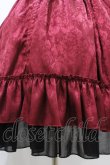 画像5: ATELIER PIERROT / Bustle Corset Dress[Rose Jacquard]  ボルドー H-25-10-03-034-EL-OP-KB-ZH (5)