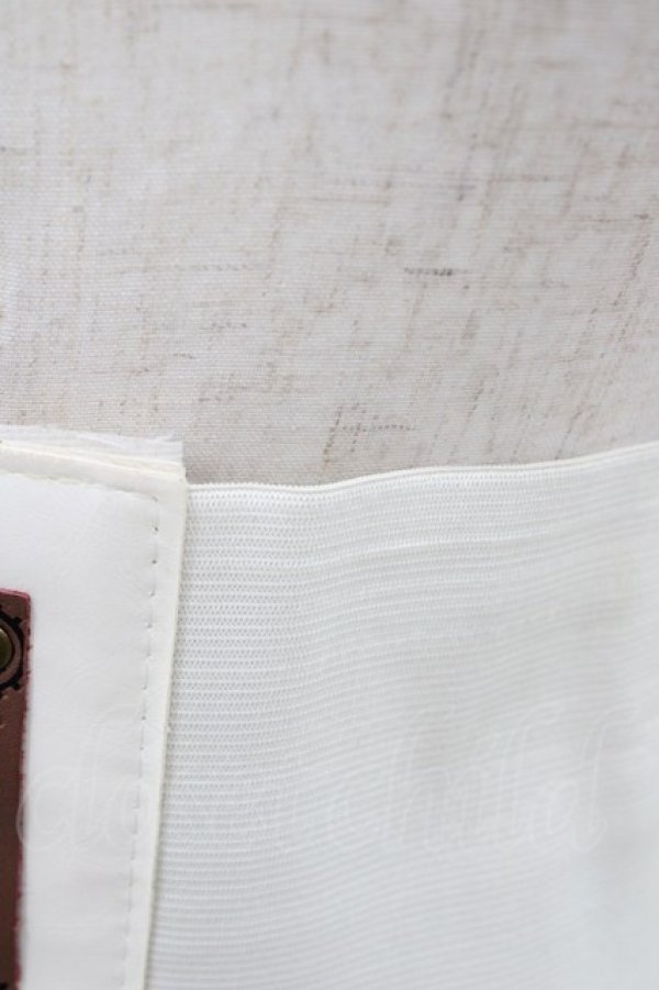 画像3: STEAM / コルセットゴムベルト  白 H-25-10-03-017-HN-ZA-KB-ZH (3)