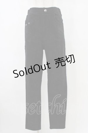 画像: SEX POT ReVeNGe / プリントパンツ L ブラック H-25-10-03-026-SP-PA-KB-ZH