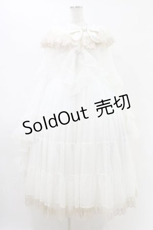 画像: Triple fortune / リリウムドレス  ホワイト H-25-10-03-030-EL-OP-KB-ZH
