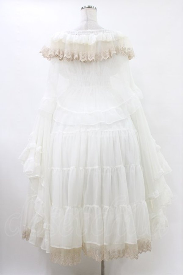 画像2: Triple fortune / リリウムドレス  ホワイト H-25-10-03-030-EL-OP-KB-ZH (2)