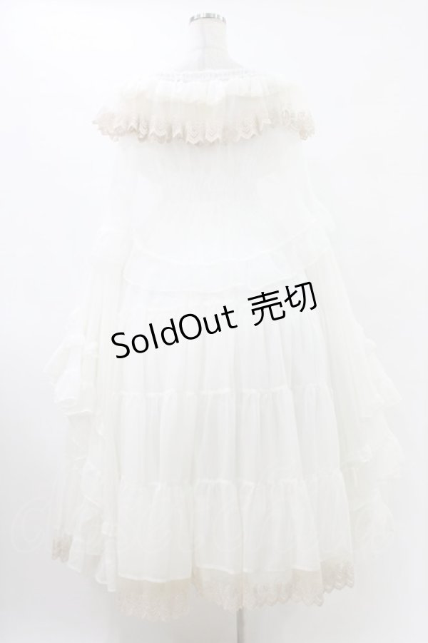 画像2: Triple fortune / リリウムドレス  ホワイト H-25-10-03-030-EL-OP-KB-ZH (2)