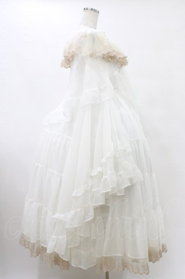 画像3: Triple fortune / リリウムドレス  ホワイト H-25-10-03-030-EL-OP-KB-ZH (3)