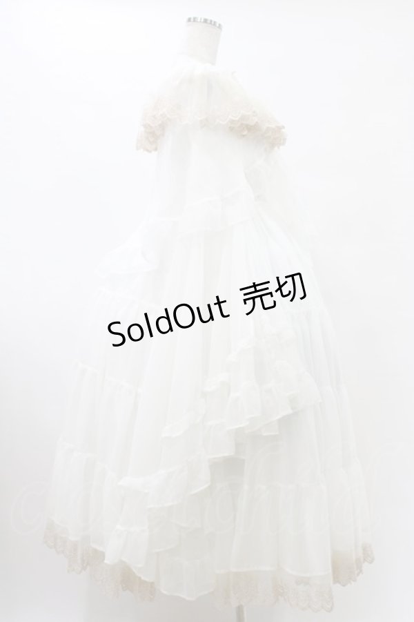 画像3: Triple fortune / リリウムドレス  ホワイト H-25-10-03-030-EL-OP-KB-ZH (3)