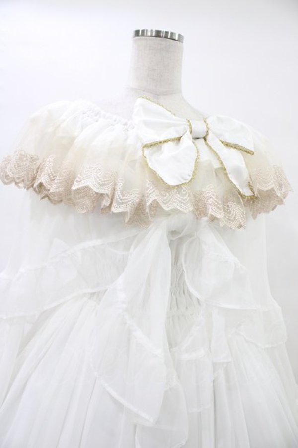 画像4: Triple fortune / リリウムドレス  ホワイト H-25-10-03-030-EL-OP-KB-ZH (4)