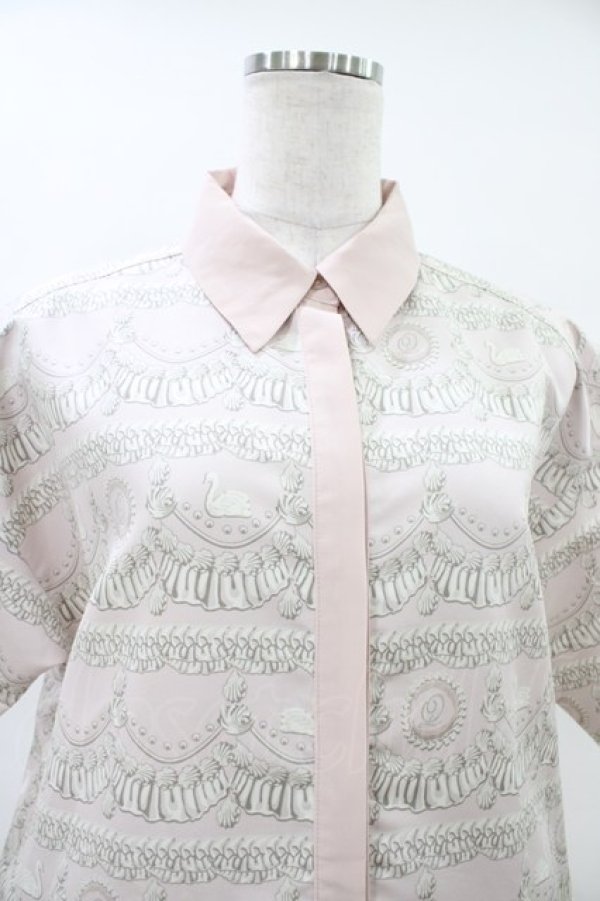 画像4: Q-pot. / スワンレイクケーキシャツドレス  ミスティーピンク H-25-10-03-031-QP-OP-KB-ZH (4)