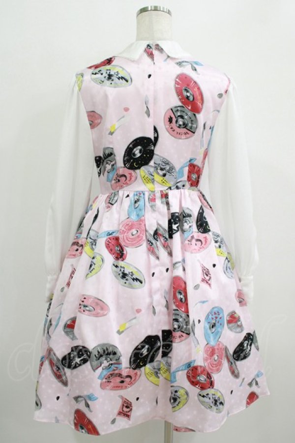 画像3: MILK / CDドレス  ベビーピンクカラフル H-25-10-04-003-ML-OP-KB-ZH (3)